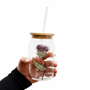 Thistle Glass Tumbler