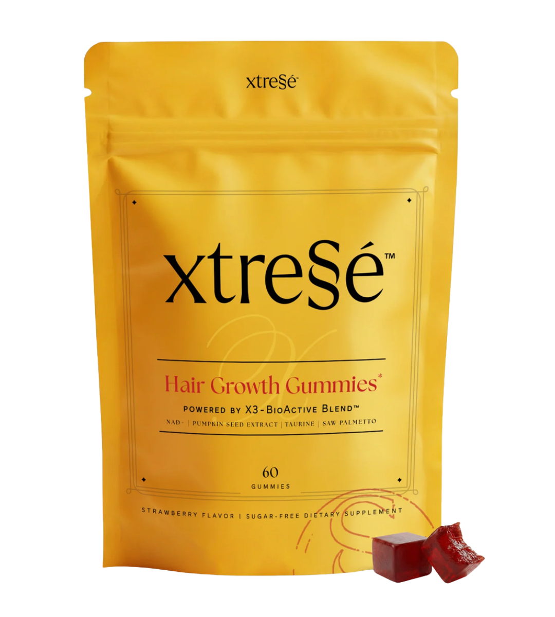 Xtresse hair growth gummies